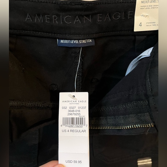 American Eagle Super Hi-Rise Jeggings with Button Details - Picture 6 of 14